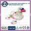 Logo printed promotional vinyl duck toys set