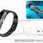 Multi-function electric smart fitness Wristband, Heart rate, Sport device, Waterproof, Changeable band,HD screen tourch control