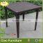 high quality outdoor furniture in patio /garden rattan table and chair