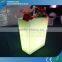 Wifi Control Garden Use Discharge Water Plastic LED Flower Pot