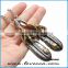Popular high quality jewelry claw feather never fade stainless steel pendant for men and women
