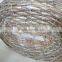 Grey color woven wicker rattan basket for flowers