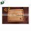 Eco-friendly unfinished natural wooden bread serving tray