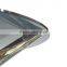 KD package Stainless steel metal base glass top coffee table