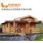 The latest China evensun log wooden house price