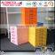 Steel 5 drawer kids cupboard steel cupboard price