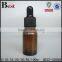 hot product cost price essential oil cosmetic dropper bottle different size high quality glass dropper bottle with black dropper