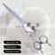 CA-75J 7.5inch downward curved double finger rest dog grooming scissors