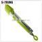 14058 Kitchen and Barbecue Grill Tongs Silicone BBQ Cooking Stainless Steel Locking Food Tong