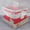 Double layers portalbe square plastic tiffin lunch box