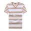 custom wholesale cheap own design cotton v-neck t shirt