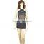 Newest top rated rhinestone black sheer dress