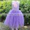 Wholesale crochet top tutu dress baby tutu dress with flowe