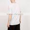 MGOO OEM/ODM Streetwears Fashion On Ins Basic White T-shirt With Printing Customized 100% Cotton Clothes For Men