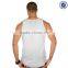 Blank white gym tanktops for mens plain cotton male gym tanktops
