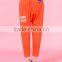 wholesale women red patch work printing gym wear track pants sweat pants