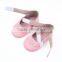 Low MOQ popular wholesale soft leather baby shoes