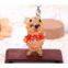 2013 new 3D beaded Winnie bear charm bag ornament