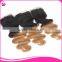 Sy Hair Brazilian 1B/27 Ombre Blonde Hair Bundles With Lace Closure