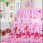 Wholesale 100% Polyester Super Soft Printed Flannel Blanket Printing Coral Fleece Blanket china