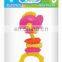 Baby toys high quality horn design rattle bell