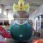 customized popular inflatable cartoon characters of king for advertising