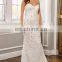 Fit and flared bridel wedding gown