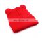 Catgirl Plain Beanie Knit Ski Cap Skull Hat Warm Solid Warm Cuff Blank Beanie