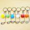 Newest Popular Sports goods Keychain Candy Color Golf ball Keychain