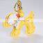 Honey dog Shape Bag Pendant Leather Animal Keychain with tassel
