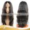 2017 Full Head Brazilian Human Hair Full Lace Wig With Adjustable Band Customized Acceptable hotbeauty