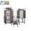 ZHET- 500L barley malt fermented equipment draft beer brewing equipment for sale