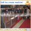 3 flavor rainbow soft serve ice cream machine