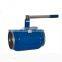 Small Size Lever Operated All-Welded Ball Valve for welding for heat supply