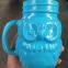 Manufacturer of spray owl glass,Owl hand cup,Custom glass bottles