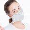 Fall Winter Grey EN Standard Cotton Mask with Custom Printing