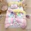 4pc Duvet Cover , Cartoon Single Size 100% Polyester Microfiber Comforter Kids bedding sets