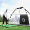 Portable Golf Training Net Black Golf Driving Mat Adult Golf Training Mesh Netting