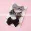3pcs/set Baby Headband Girls Hair Accessories Nylon Headband Print Turban Bow Elastic Hairband Baby Princess Christmas Day Gifts