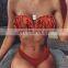 2020 New Arrival Solid Color Swimwear Swimsuit Women Sexy Beach Bikini