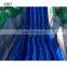 palm tree playground inflatable wavy water slide with pool