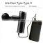 2020 New Portable USB Body Deep Vibration Portable Muscle Handheld Massager Gun with Attachments