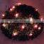 Led safety holiday curtain String Lighting home christmas decoration santa sock fairy lights strip light decor indoor outdoor