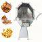 stainless steel snack food star drum potato chips seasoning machine