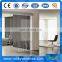 Top hanging frameless glass sliding door