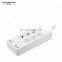 FRANKEVER EU WiFi Smart Power Strip 6 outlets 4 USB Port Smart APP Control Switch Compatible Alexa Google Assistant