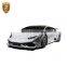 carbon fiber body kit front wrap angle rear fender fleres for Huracan LP610 LP580 wide body kit