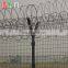 Welded Mesh Fence Airport Fence with Razor Wire