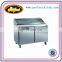 1500mm 1800mm Stainless Steel Commercial Under counter Freezer with export standard