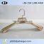 Wide Shoulder Electronic Plated Clothes Hanger With Anti-slip Surface